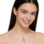 18K White Gold Diamond Jewelry Set