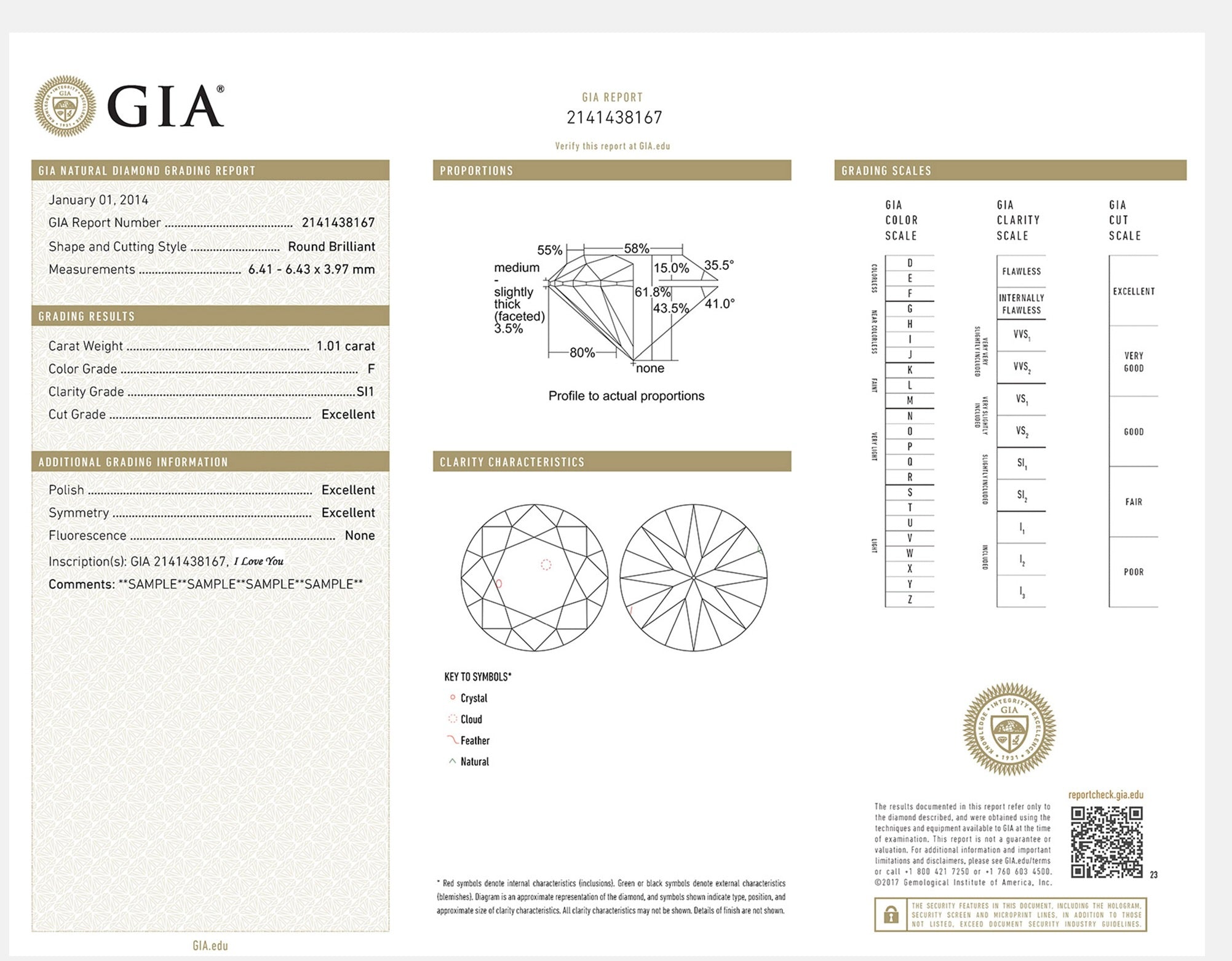 18k White Gold Diamond Pendant Necklace