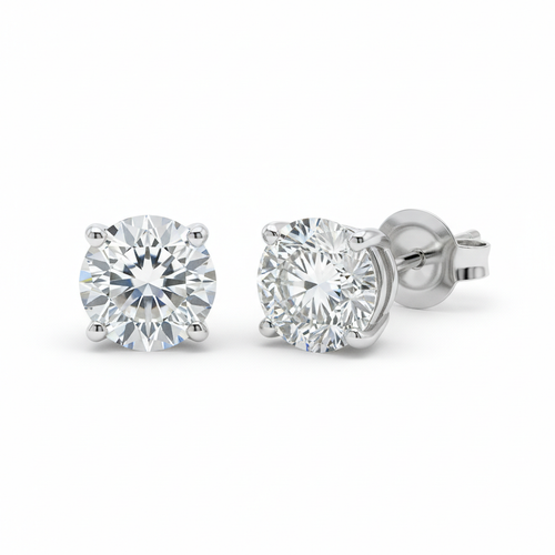 Diamond Stud Earrings